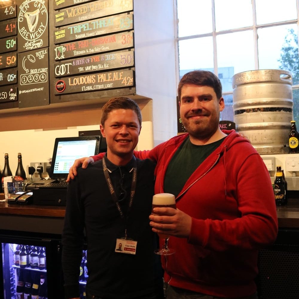 Amazing first night in the <a href="/opengatebrewery/">Open Gate Brewery, Dublin</a> on Thursday. Huge thanks to <a href="/foxatronic82/">Padraig Fox</a>, @hulm_cian and all the crew who helped make it such a success. We'll be on tap there for the next few weeks so head on down to check it out!