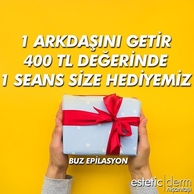 Esteticderm's tweet photo. Esteticderm Nişantaşı olarak herkesin Buz Epilasyon deneyimini yaşaması için çok özel bir kampanya başlattık...
Bir arkadaşınızı getirip, minimum 390 TL’lik bir hizmet satın almasını sağladığınızda, sizde 400 TL değerinde bir seansa ÜCRETSİZ girme hakkın… https://t.co/YdWxispt0B https://t.co/ThFr9UppDN