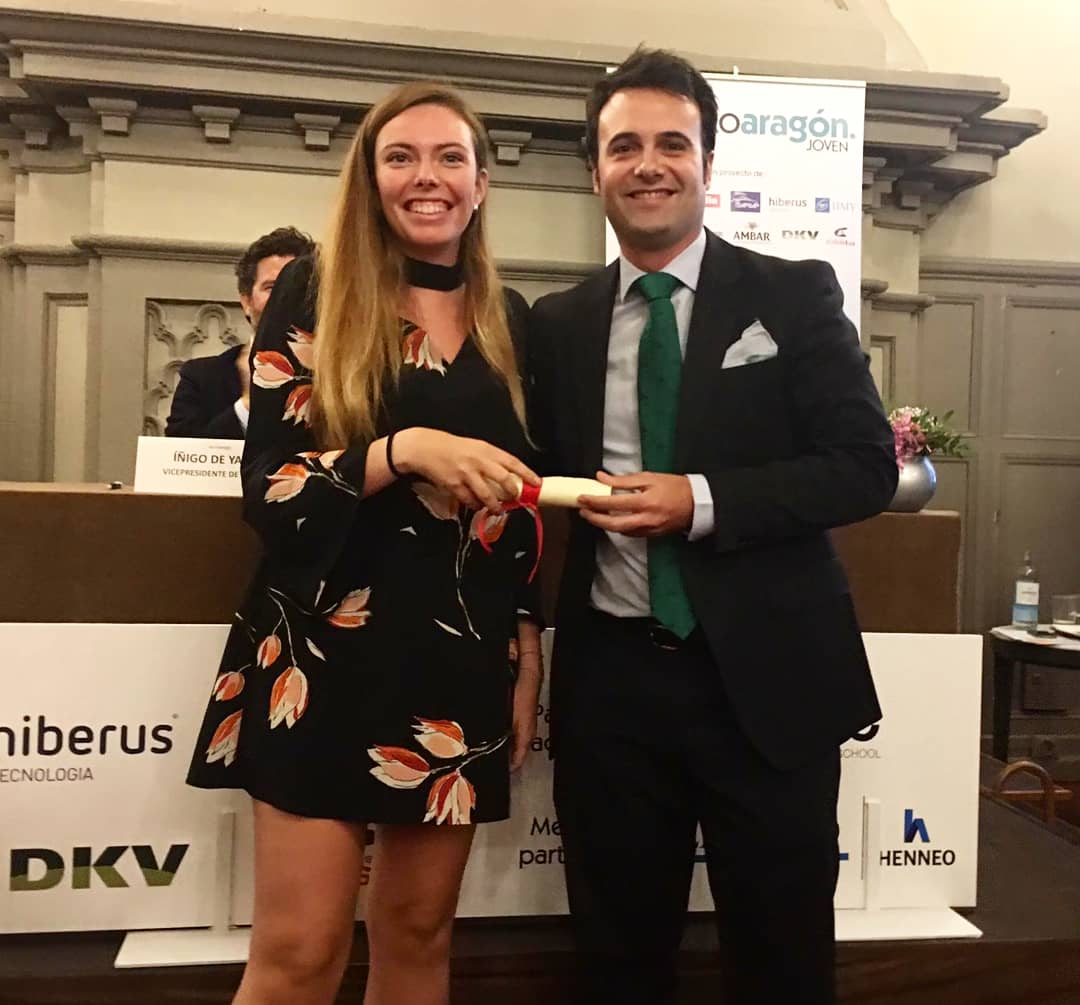 Esta semana finalizó <a href="/TalentoAragon/">Talento Aragón Joven</a>, una iniciativa que conecta jóvenes con empresas. Hemos estado en todo el proceso conociendo a los candidatos de cerca.

Victor Vidaller, Director de Gestión de Talento de Hiberus, desveló a nuestra elegida... ¡Sara Martin! ¡Enhorabuena! 👩🏻‍🎓🎉