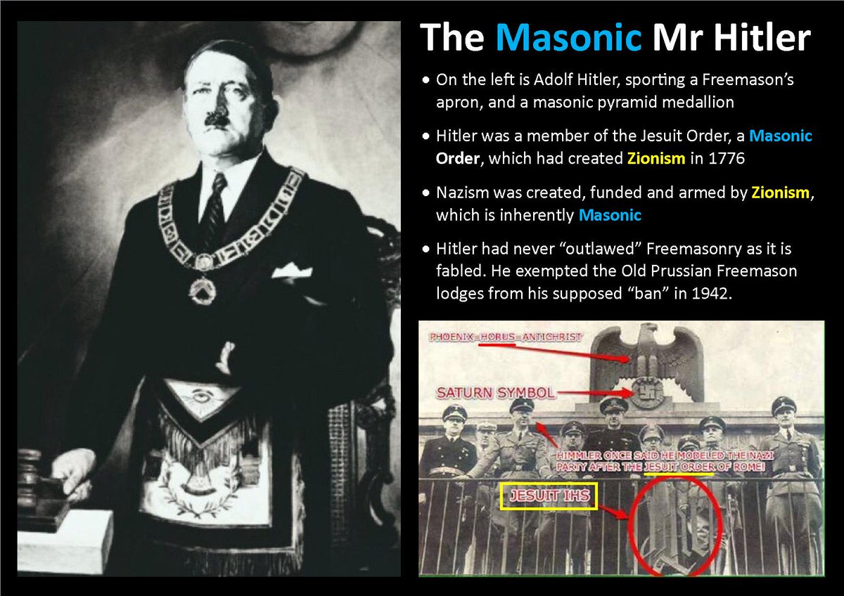 Morpheus11M2004's tweet photo. @Kuku48191661 @GustavoDePorres @AiniApgg @THENEWPURITAN @Onisero @requetesigloXXI Para muchos #Hitler es el ídolo Anti-Masoneria a pesar de q él y la plana mayor del #NSDAP COMPARTIÓ #Logias como la #Vril o #Trule y fue "dirigido/ayudado" Masones y Ocultistas como #Haushoffer #Eckart #Sebottendof o #AleisterCrowley
> Financiación >
https://t.co/a2iYFqOoO8 https://t.co/qcpi6iOXIl