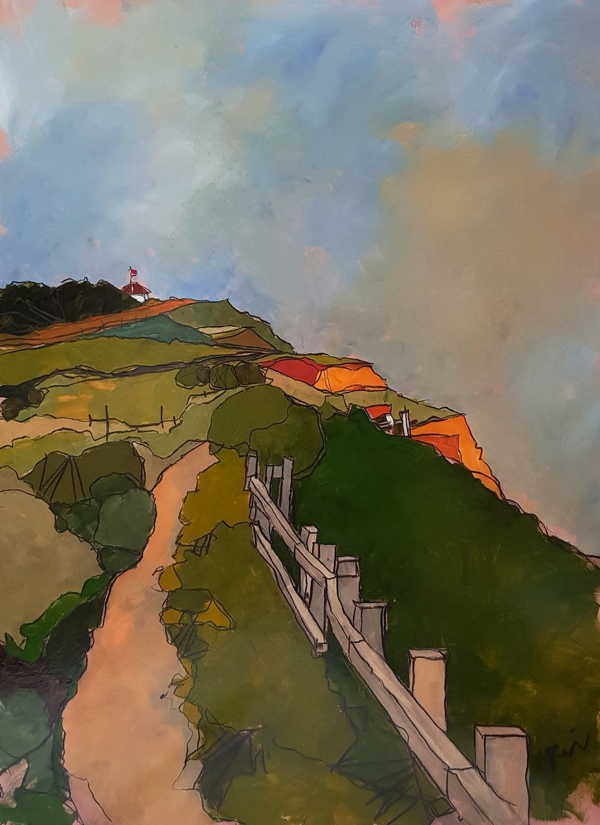 GalleryNorfolk's tweet photo. New exhibition - Mark Richardson - Coast Lines. Striking and graphic paintings of Norfolk's coast - 27 Oct - 14 Nov in Cromer! https://t.co/Hh6PSsxU7n