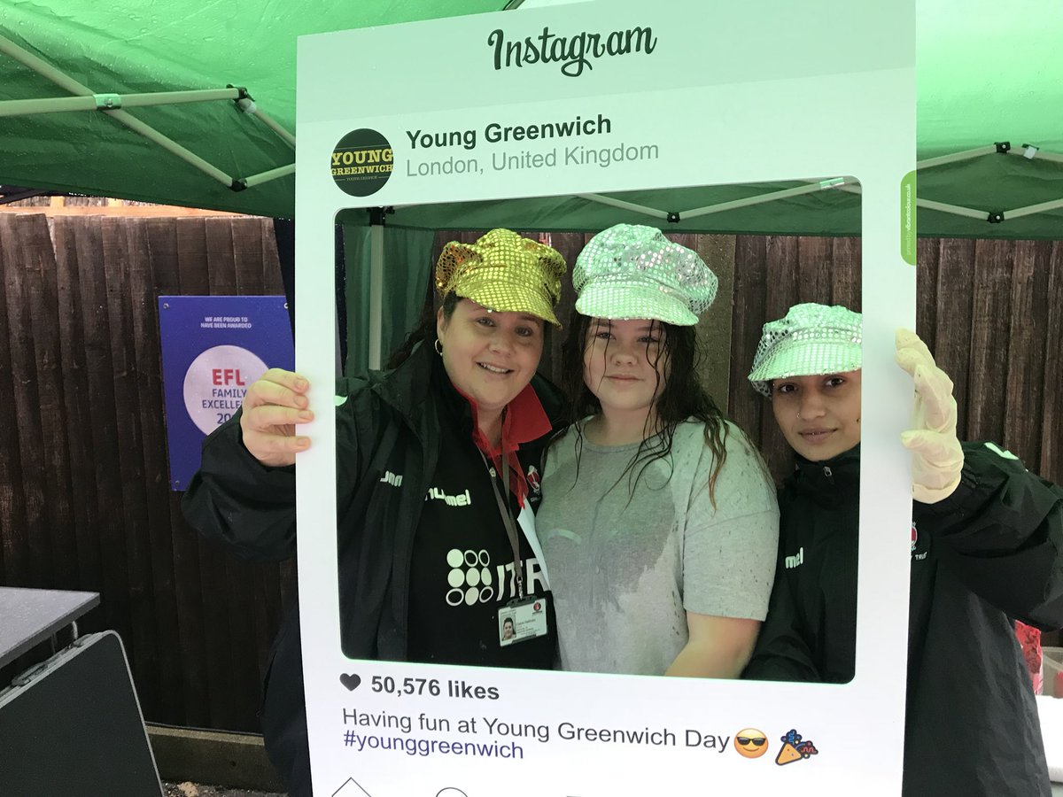 CAFCTrust's tweet photo. #YGD2018 | @YoungGreenwich Day is underway! Despite the weather, we still have a range of activities for young people in @royal_greenwich to take part in until 2pm! #cafc https://t.co/vsbj7KOVqT