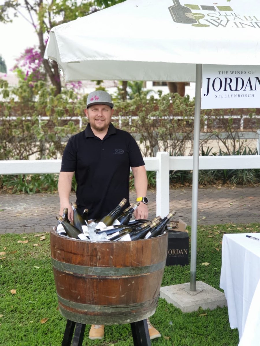 Sjaak Nelson, Jordan winemaker, at The Stables Winery in Zimbabwe doing what he does best... sharing his love of wine!

#premiumatplay