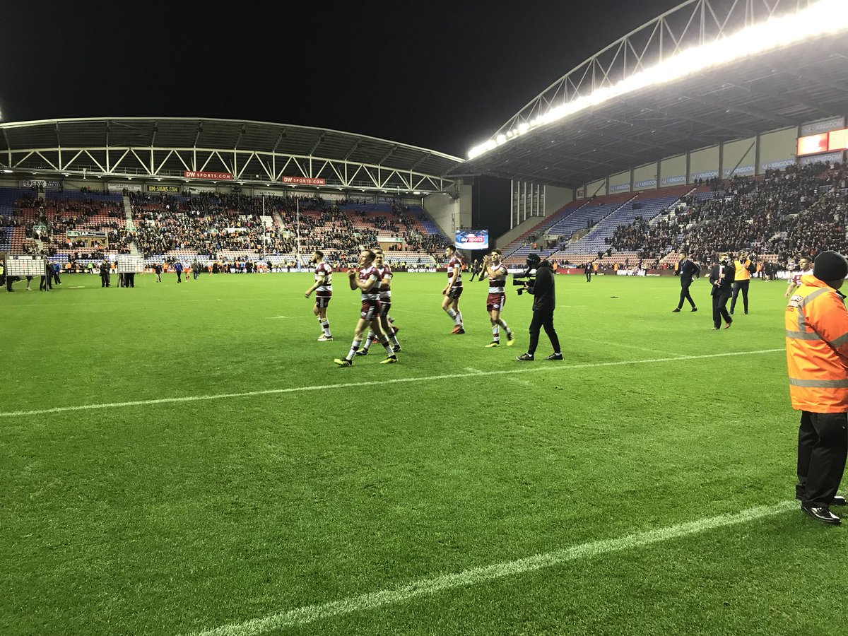 What an awesome performance from the lads last night <a href="/WiganWarriorsRL/">Wigan Warriors 🍒⚪️</a> we’re going to the #grandfinal #oldtrafford <a href="/ashl3ighritchi3/">Ashleigh Cheetham</a> #woooohooooo #cherryandwhite 🍒⚪️👏👌💪🔥🍻
