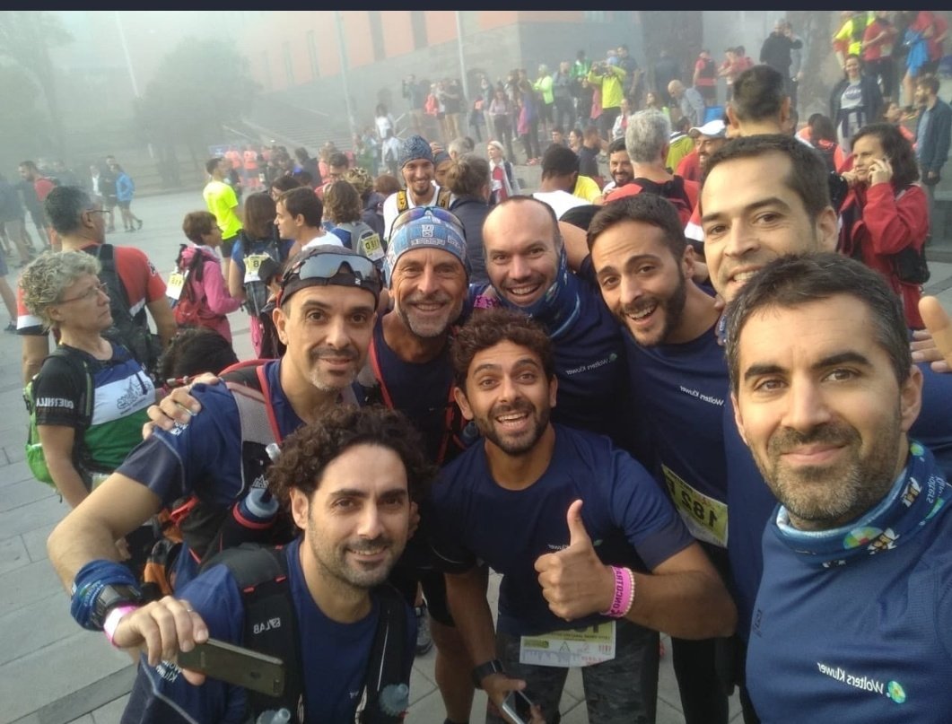 plopezlemonche's tweet photo. Nuestros compis de #WoltersKluwer se unen en la #Oncotrail18 para luchar contra el cáncer!!! os mando mucha fuerza y un abrazo enorme!!! #equipo #ganamoscomoequipo https://t.co/vN5IiPyC7r