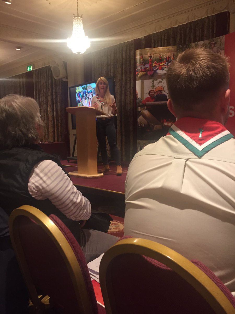 Prestatynscout's tweet image. Great to listen to Scout adventurer Laura Jones @ScoutsCymru AGM day. #Celebrate18 @icanrun7_ #SkillsForLife #iScoutCymru