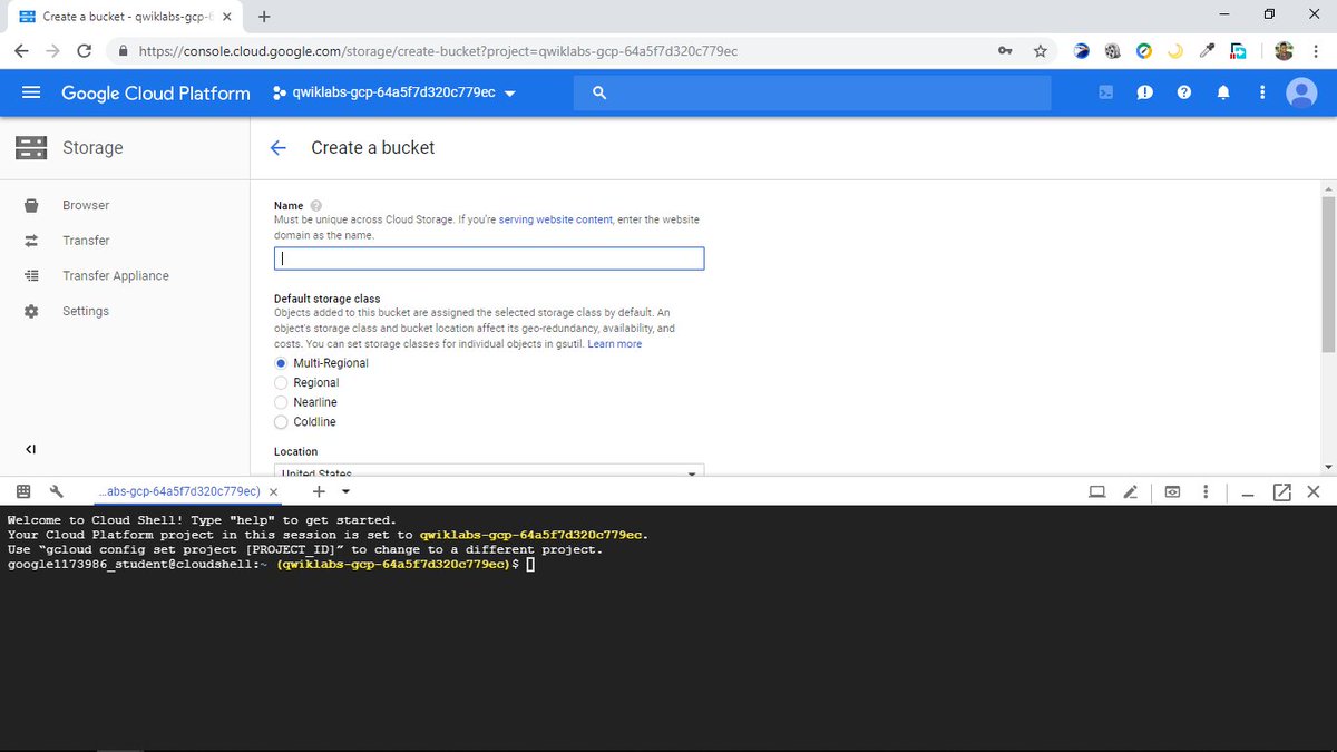 Stephen_O_were's tweet photo. I have learnt how to create a bucket and add objects to it in the google cloud code lab.
#Next18Extended
#NextExtendedEldoret
#WTMEldoret
#devfestRV
#devfest18
@gdgeldoret
@hon_samy
@wtmeldoret
@googledevs
@googlecloud https://t.co/XeLujsBkGv