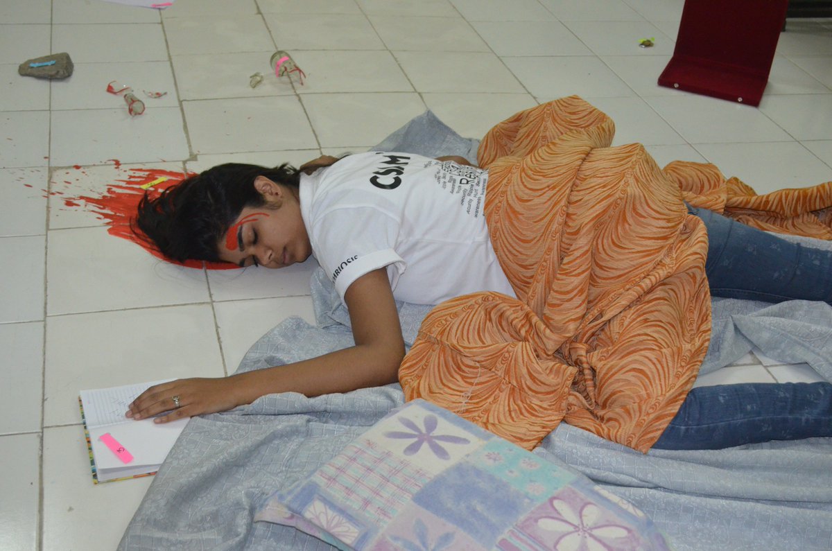 MBA_SCIT's tweet image. The detectives sit down to examine yet another crime scene in Felonius Exposius!
#SCIT #CSAM18 #FeloniusExposius