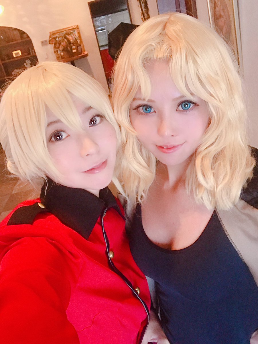 今日はらぐさんとケイダジしてきた〜〜！！
カラコン発色悪かったせいか少年みのあるダー様になってしまった笑
制服とパンツァーできて嬉しかった〜〜☺️✨