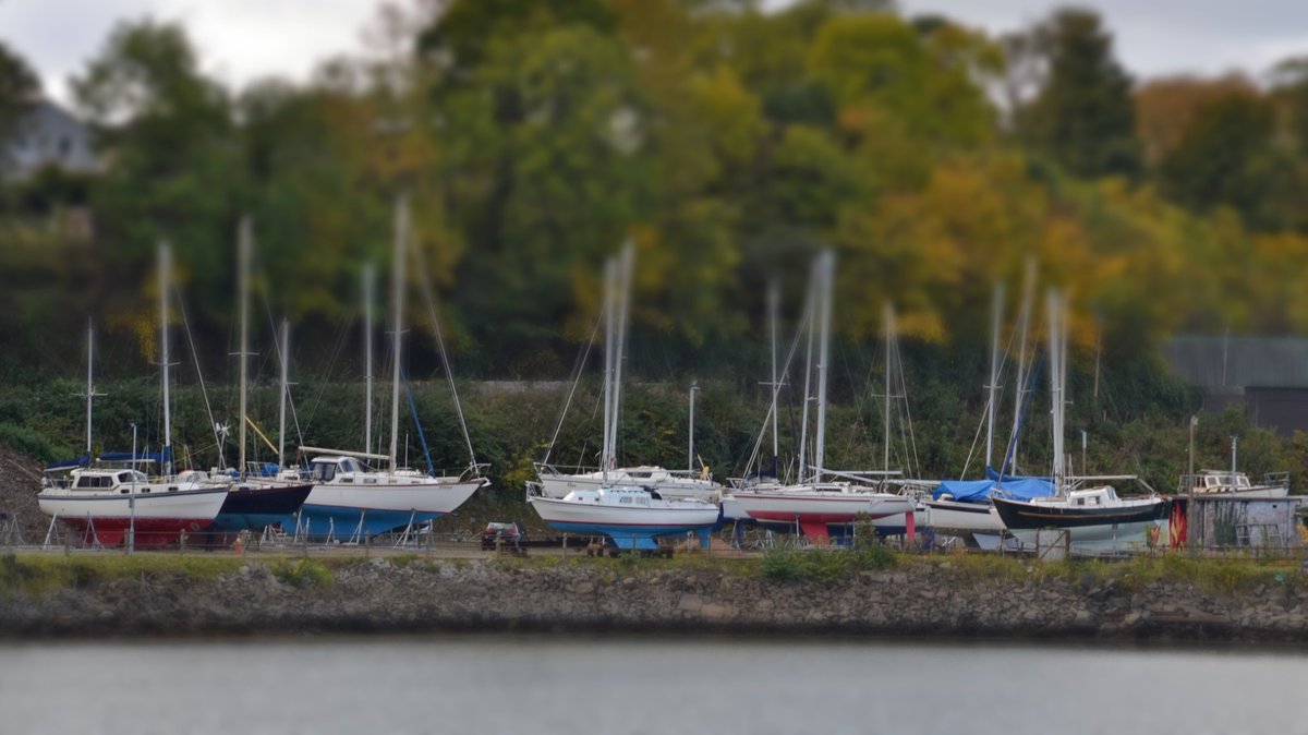 KayemPhoto's tweet image. Tilt Shift shot of drydocked yachts @portedgarmarina #PostProcess