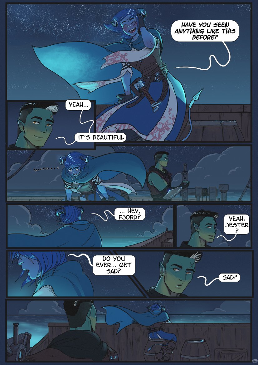 OrcBarbies's tweet photo. It seems that all the best #fjorester bits happens over or near bodies or water.

Can we get more water please?

This took a lot longer than I expected, but I think it's worth it :)

#criticalrole #criticalrolefanart https://t.co/ZlnMeiqhBc
