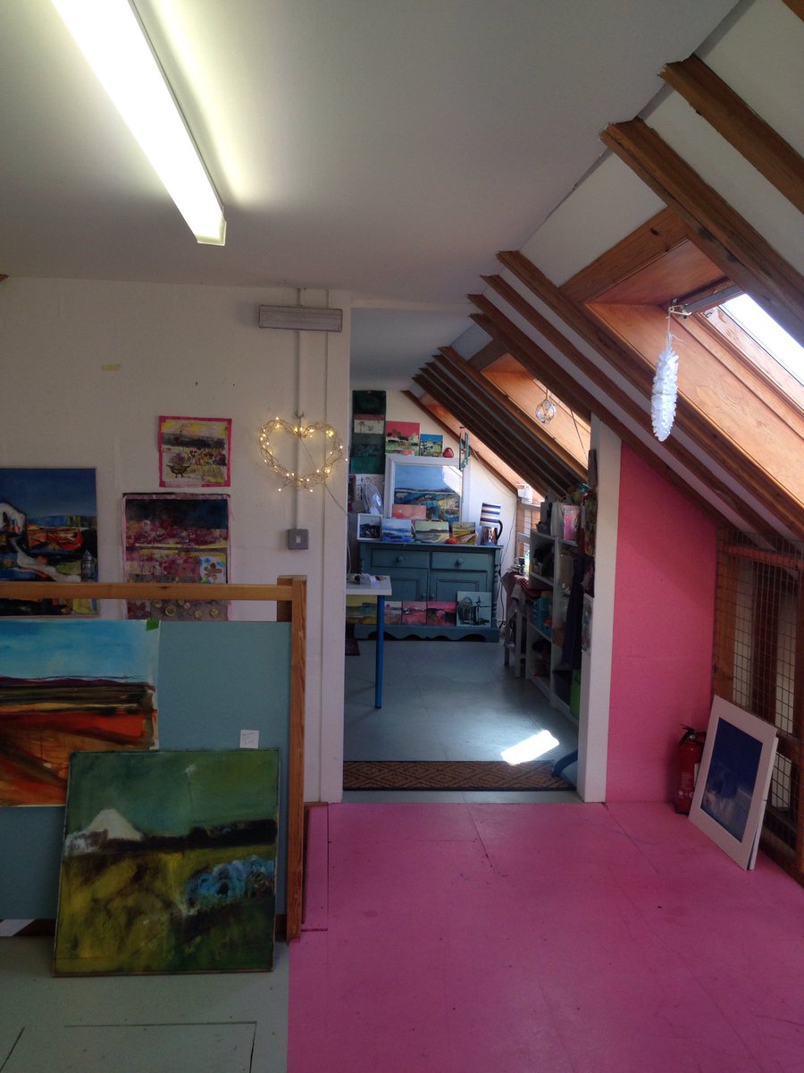 WASPS Open Studios Weekend, Harbourside, Irvine... and the sun is shining...