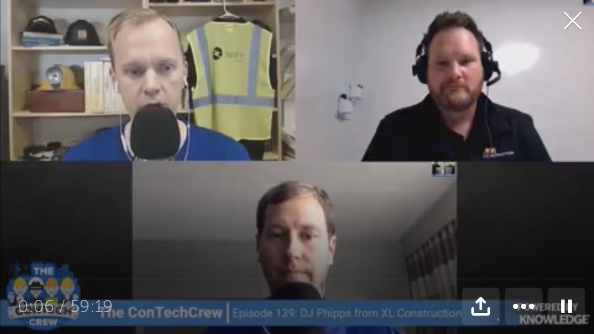 conappguru's tweet image. #TheConTechCrew 139 interview with Guest @Phipps_DJ from @XLConstruction tal8ng about the role of a #ConstructionTechnologist! Watch here: youtu.be/OtTeyxqLw58
