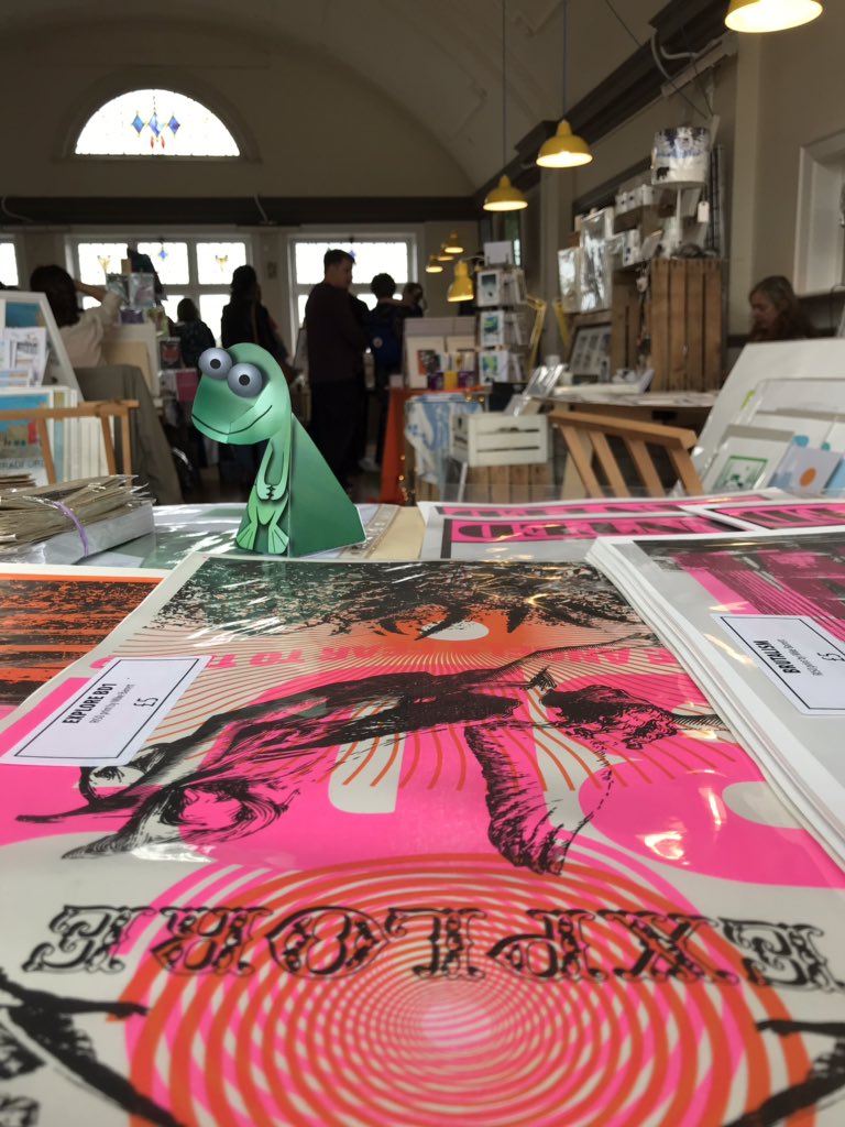 wurbradford's tweet photo. @bdprintfair with  #mikebarrett lovely atmosphere #Bradford @assemblybd @BreadandRosesBD #Topoftown #Bradford https://t.co/JsaIwQLvaE