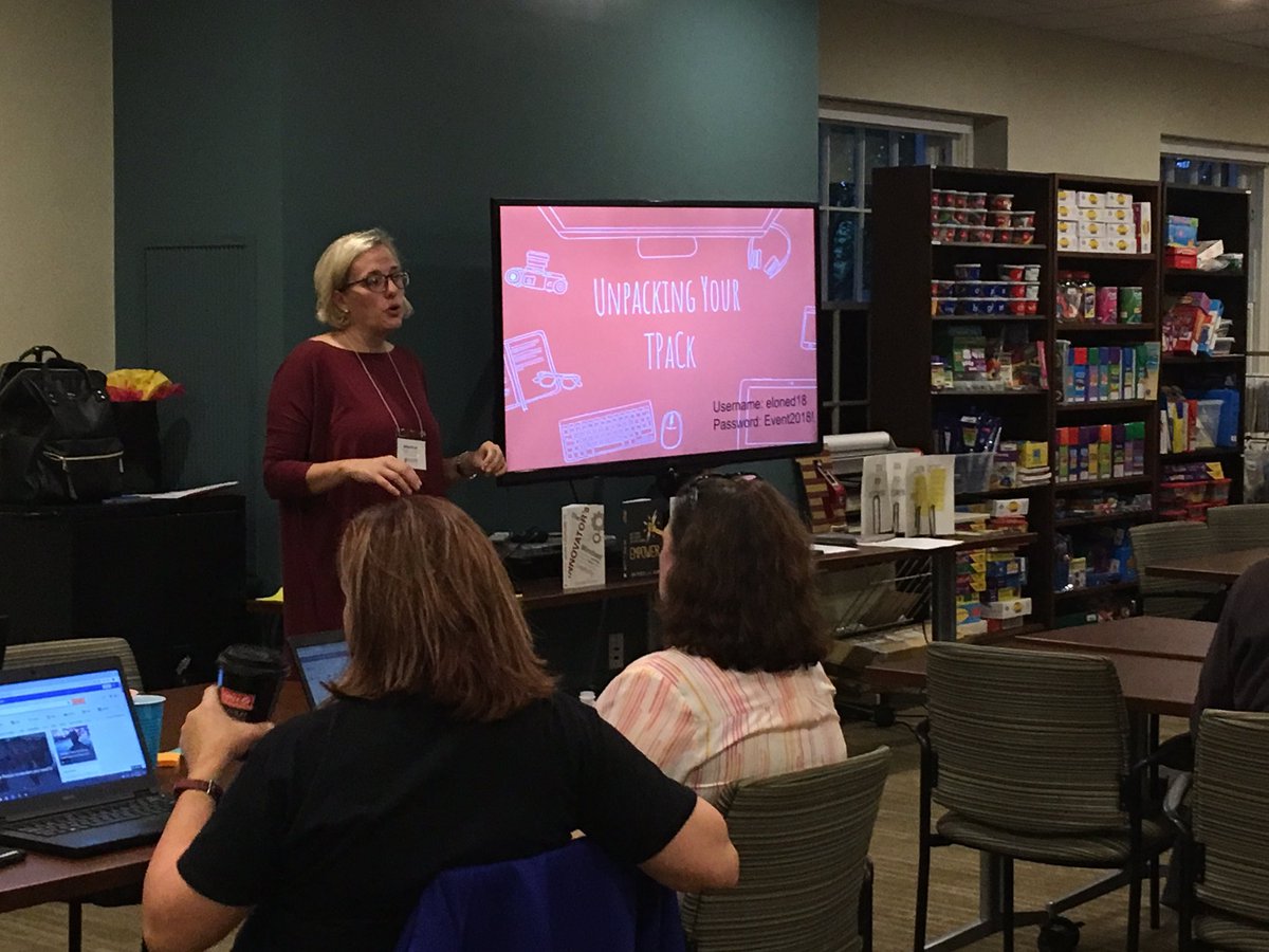 erinhone712's tweet image. It’s starting!!!! @LisaTho421 @AllisonBryan225 @lfcarrik all getting started on the #tpack framework! So exciting!! #ElonEdTech #ElonEd