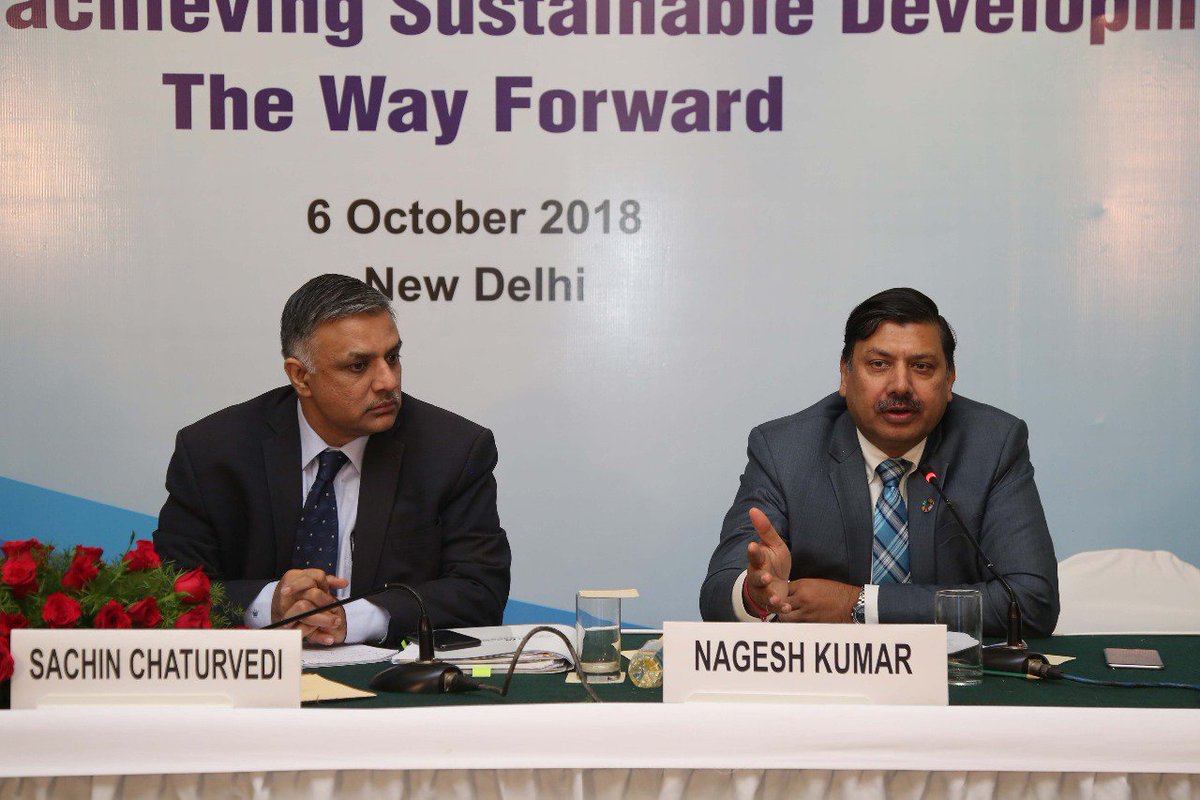 RIS_NewDelhi's tweet photo. Comprehensive Closing Session for full day #PolicyDialogue on #SouthAsian on #SDGs: The Way Forward..@nageshkum @Sachin_Chat @UNESCAP #SACEPs https://t.co/VwDmbrueit