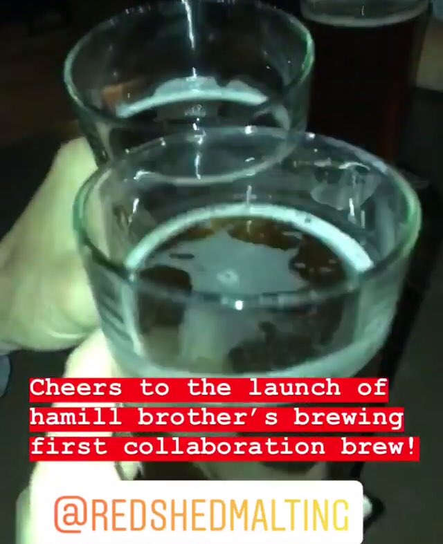 DavecCheetham's tweet photo. Enjoying #hamillbrothers first brew!!! So good!!! @BosBarRD https://t.co/2Oels82Vfx
