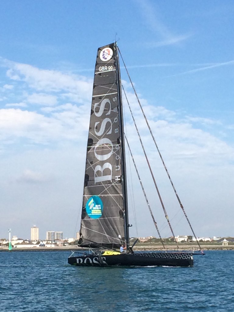 Great to see <a href="/ATRacing99/">Alex Thomson Racing</a> out and about yesterday. I hope you had a good sail.