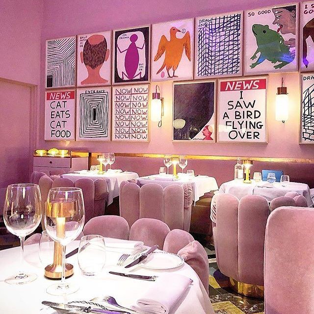 CleDornyc's tweet photo. @SketchLondon is a beautiful restaurant...that is if your outfit doesn't clash. Send me a DM for what to wear. 
#CledOrNYC #PinkRestaurant #SketchLondon #Pink #Velvet #Restaurant https://t.co/Etlt65Sesb