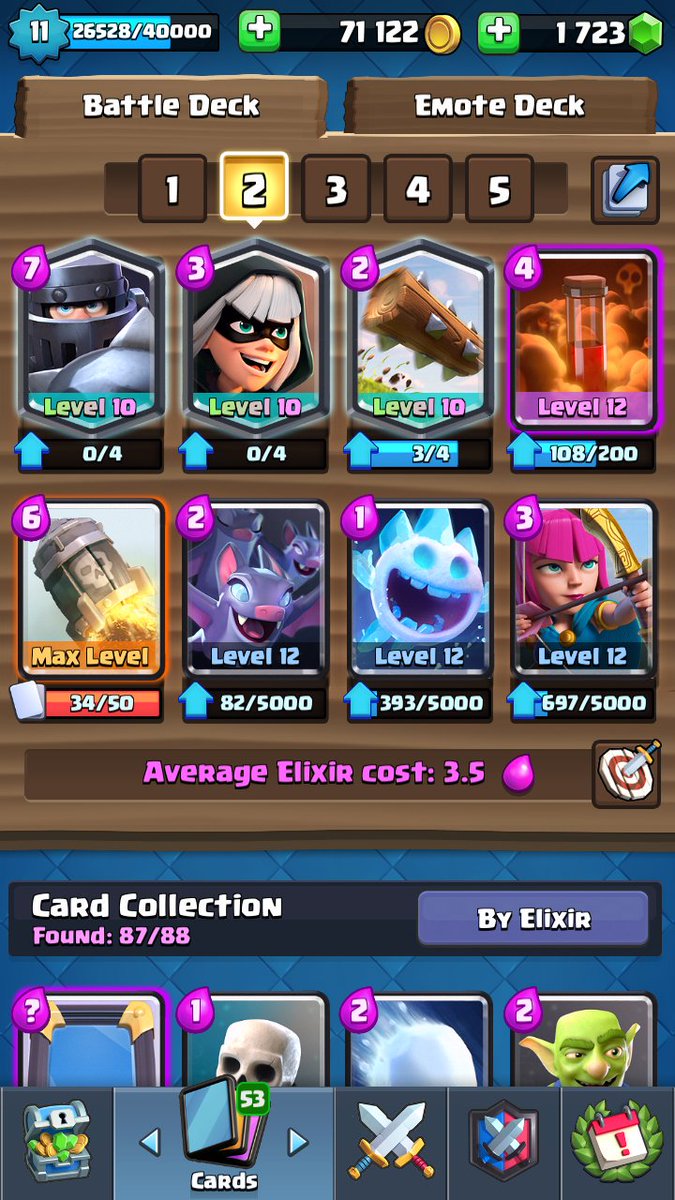 ClasherPROZ's tweet photo. @ClashRoyale Megaknight+Spell spam https://t.co/hotQVn3o7v