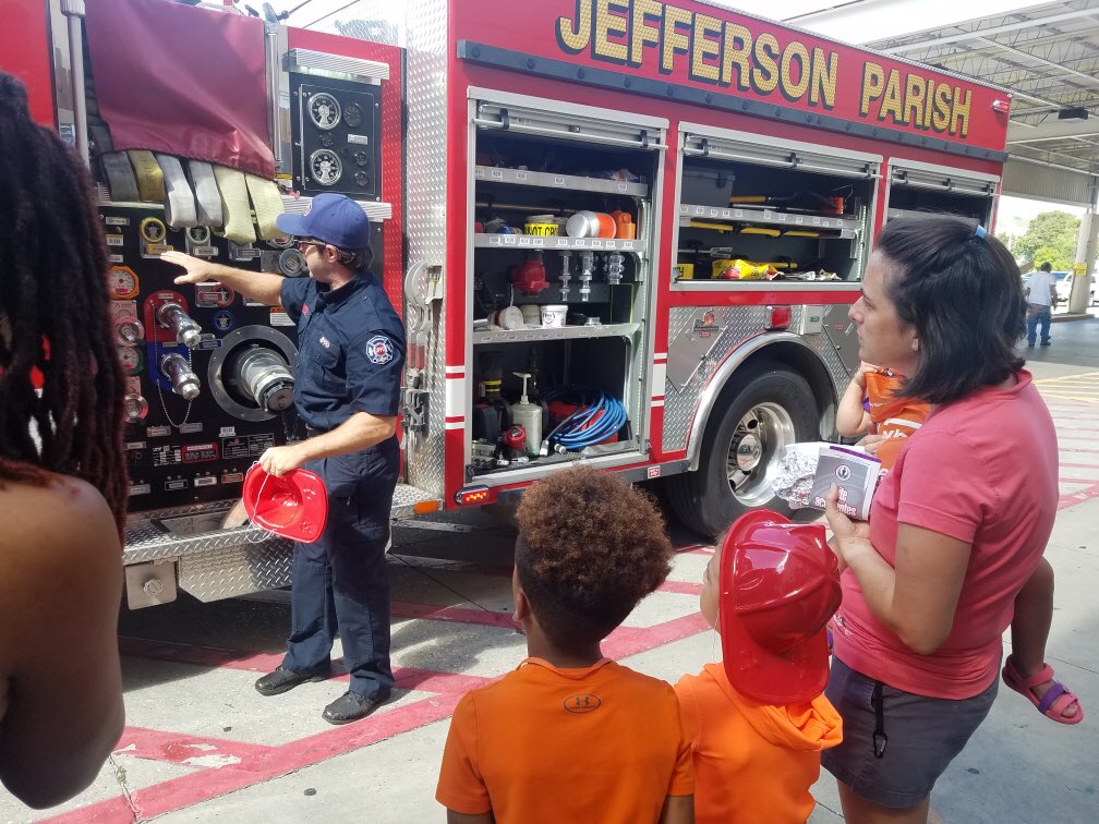 HomeDepot362's tweet photo. Kid’s workshop 0362
Enjoying some fun with the kids at workshop today.  Thanks to the Jefferson parish fire department for your partnership. https://t.co/ALV5qnRJG8