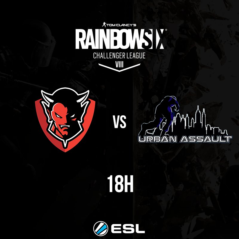 guillescalfi's tweet photo. [CHALLENGER LEAGUE @rainbow6br ] - 18h

Dia 4 da Challenger. Confronto entre @ReDDevilSsport vs @UrbanAssaultGG 

 https://t.co/MBvdXD48yV  
 https://t.co/MBvdXD48yV https://t.co/4aIsRuEMVP