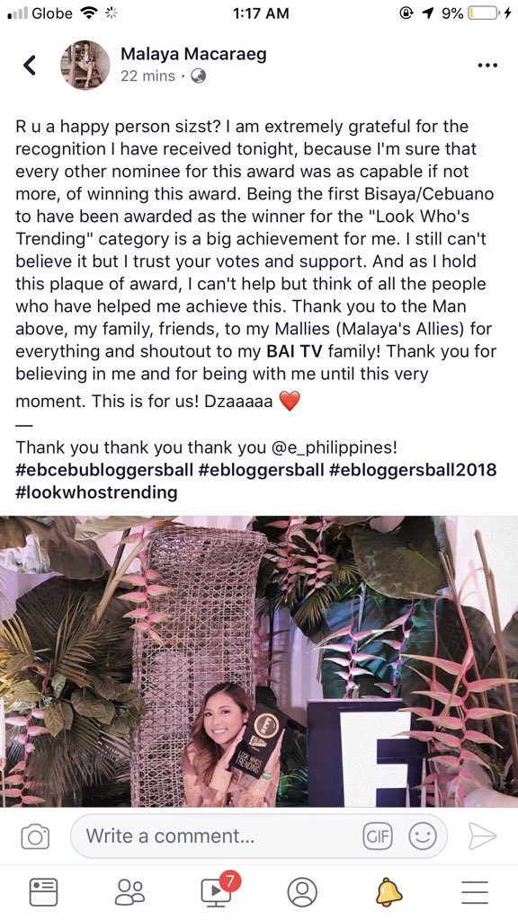 haymalaya's tweet photo. SALAMAT SIZSTS AND ORBS! ❤️
#EBCebuBloggersBall #EBloggersBall2018 https://t.co/mNZiGUPVwW