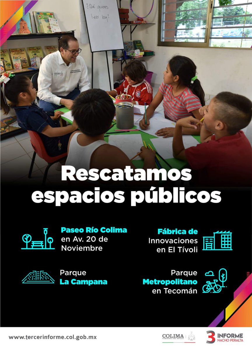 nachoperaltacol's tweet photo. #3InformeNacho
Lectura, artes plásticas, música, danza, teatro...
Actividades por realizar en la Fábrica de Innovaciones en El Tívoli todos los días.
¡#JuntosPodemos impulsar más espacios públicos! https://t.co/zVuwJ99TUH