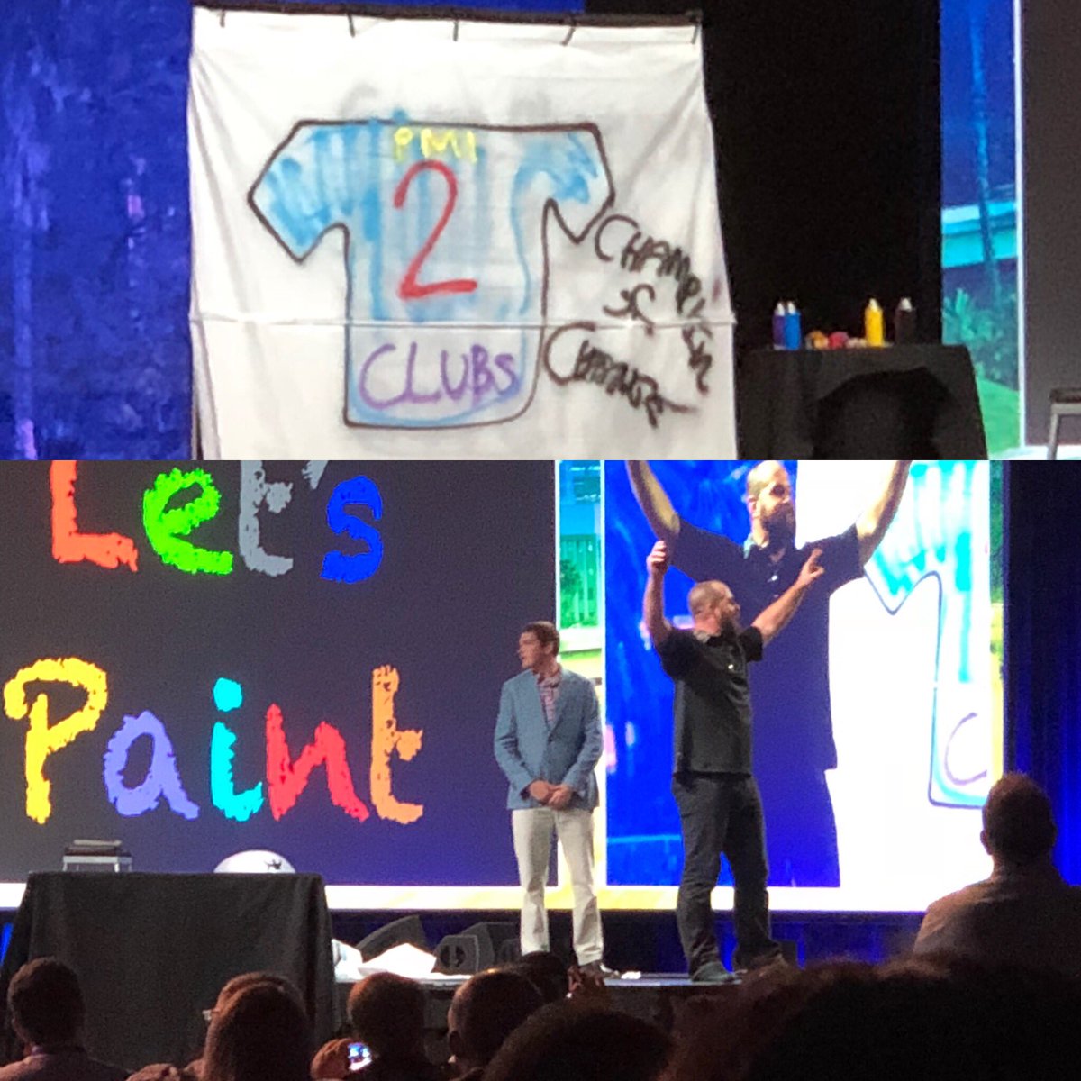 pmi_sac's tweet photo. #coolestkeynoteever @JonDorenbos #youhaveagift #forgivemore #hateless Check him out https://t.co/bLoIVLOIcn #pmicon18 https://t.co/kNh30PHSLW