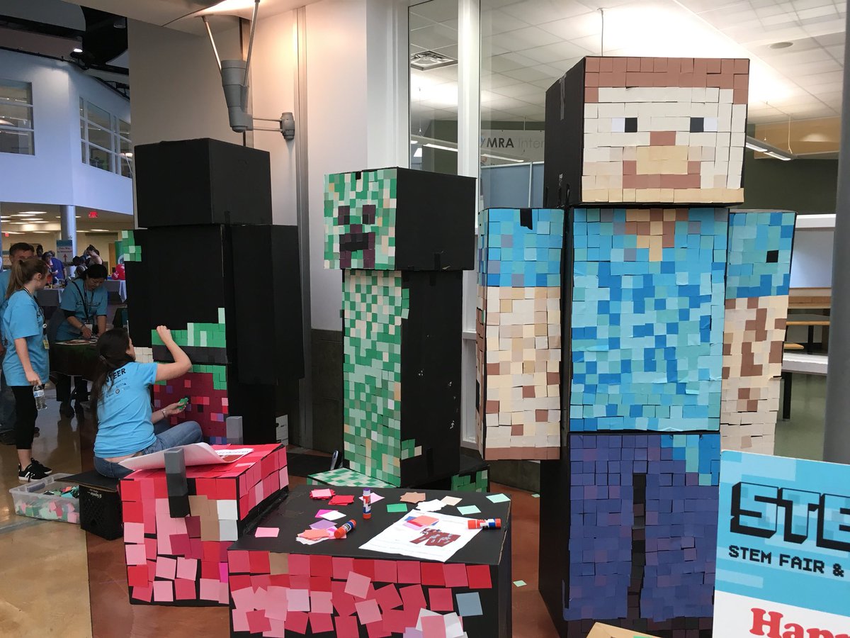picasso_philly's tweet photo. Art zone at #STEMcraft2018! https://t.co/sN13LGl9lX