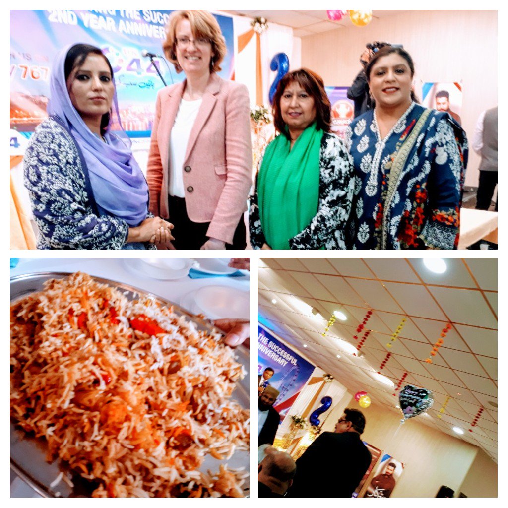 Sabiya4khan's tweet photo. Biryani and celebration for 2nd birthday of C44 @IjazFazal @SHinchcliffe @CllrRalphBerry @dave4wibsey engaging local communities through global broadcasts!
#communitiesconnected https://t.co/dSEet1nCbM