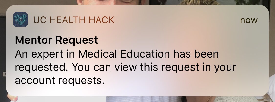 CALonghurst's tweet photo. Thank you @mrglover for the best ever #UCHealthHack app and website!!! https://t.co/UgijD8Q4tx