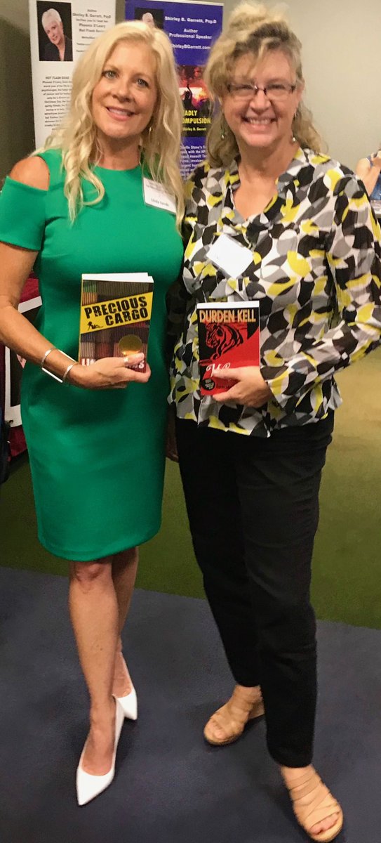 lindasands's tweet image. In the book room at today’s event with my author singer songwriter and more! friend Angela⁦ @Lovedoggey⁩ #sincatlanta #semwa #decaturlibrary