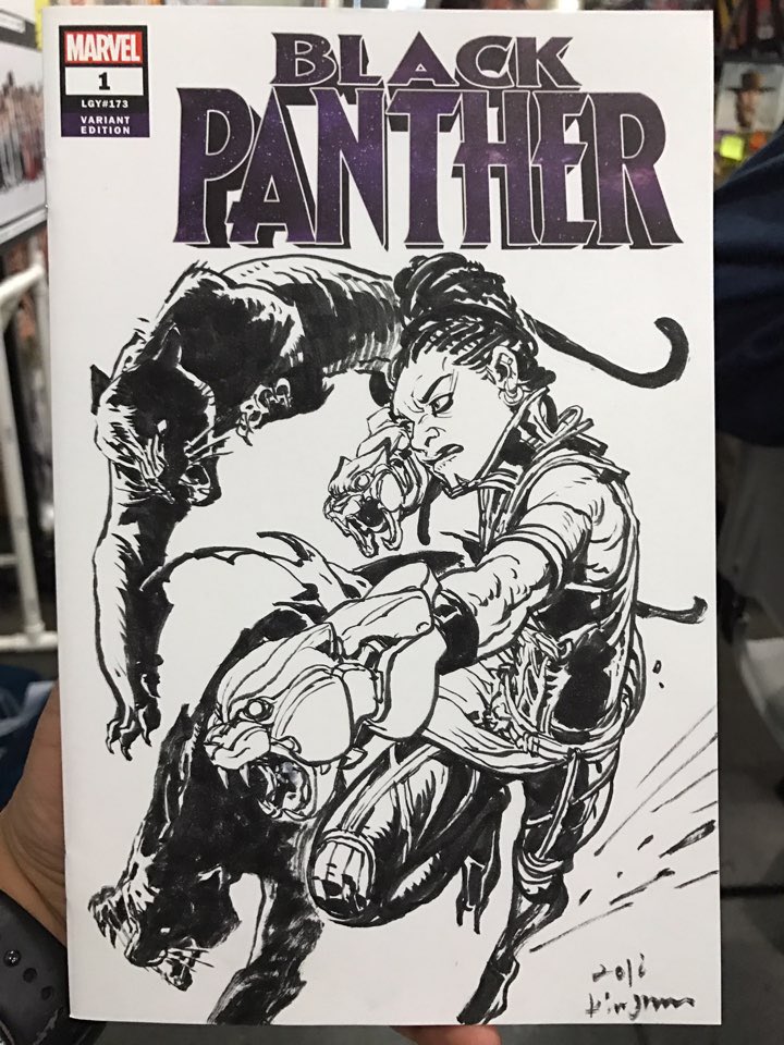 Black Panther
#NYCC #Marvel #Inktober
https://t.co/KNxUrPdKGX 