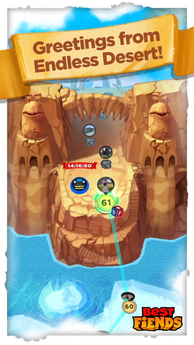 ChefKays2718's tweet photo. Gate Opened! Bring on the Endless Desert in #BestFiends - Download FREE - https://t.co/MEPv078zdN via @bestfiends https://t.co/fPFbpppwUz