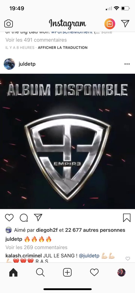 GFaureRadio's tweet photo. @TiboInShape je crois que Jul ne voulait pas payer de graphiste 😂
Ou... il est énorme et sec 
je crois que c’est plutôt la 1ère proposition 😂 https://t.co/qKQIlqUSsF