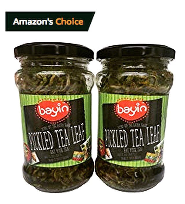 bayinfoods's tweet photo. Your eyes are not deceiving you! That is Bayin Pickled Tea with the #amazonchoice badge. So proud especially as it’s only been selling there for a couple of months! @AmazonUK #pickledtea #goingofftheeatentrack https://t.co/sFk14dp8mJ https://t.co/g9kLYzVrdu