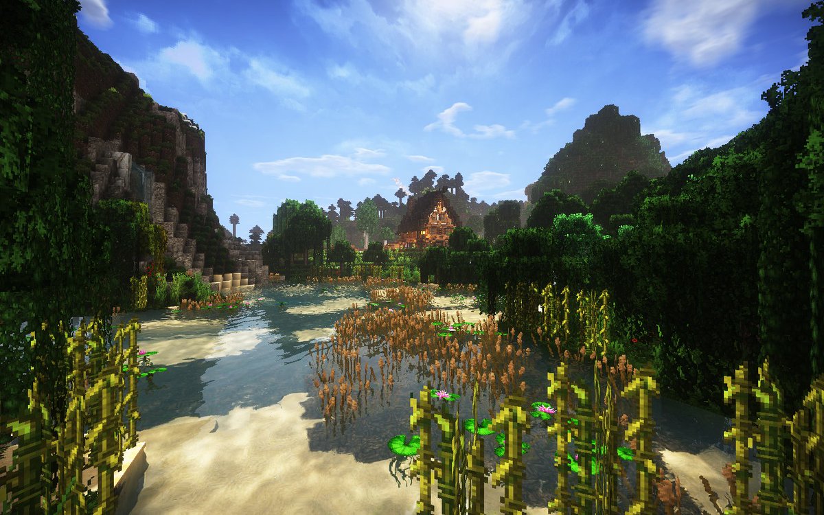 Triliton's tweet image. Nice and clean. #Myshaders #Glsl #Minecraft #Myserver