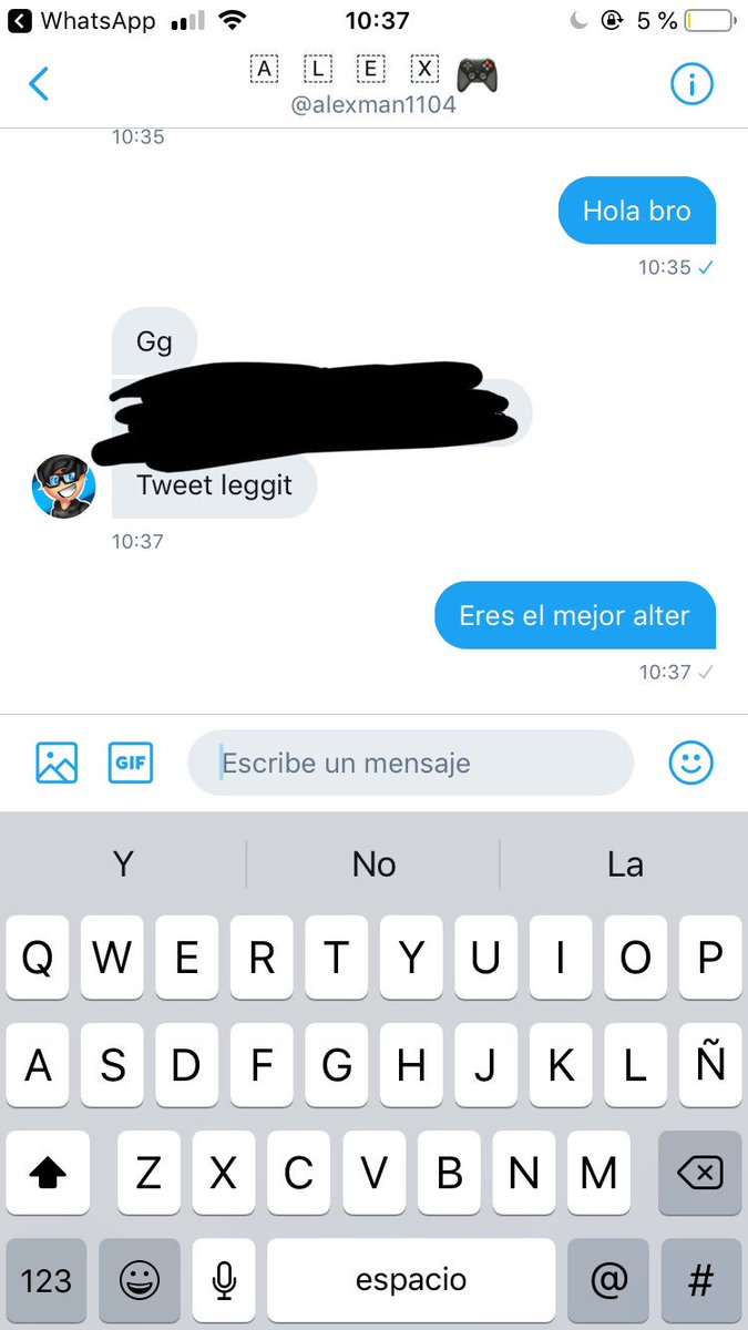 BebetoHater's tweet photo. @alexman1104 SÚPER LEGÍT👍🏻 https://t.co/vPltdih6lv