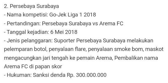 SatriyaKids's tweet photo. @GIBOLofficial @SiaranBolaLivee Tolong diretweet kita bandingkan sanksinya.. https://t.co/ODSwn8SPfV