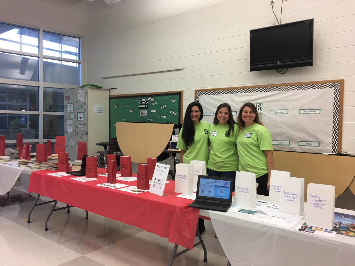 EBProfLearn's tweet photo. Thank you to all the sponsors for the raffles. Drawings at 12:30 in the cafeteria. #ebedcamp @EBEdCamp https://t.co/36aafFBy5p