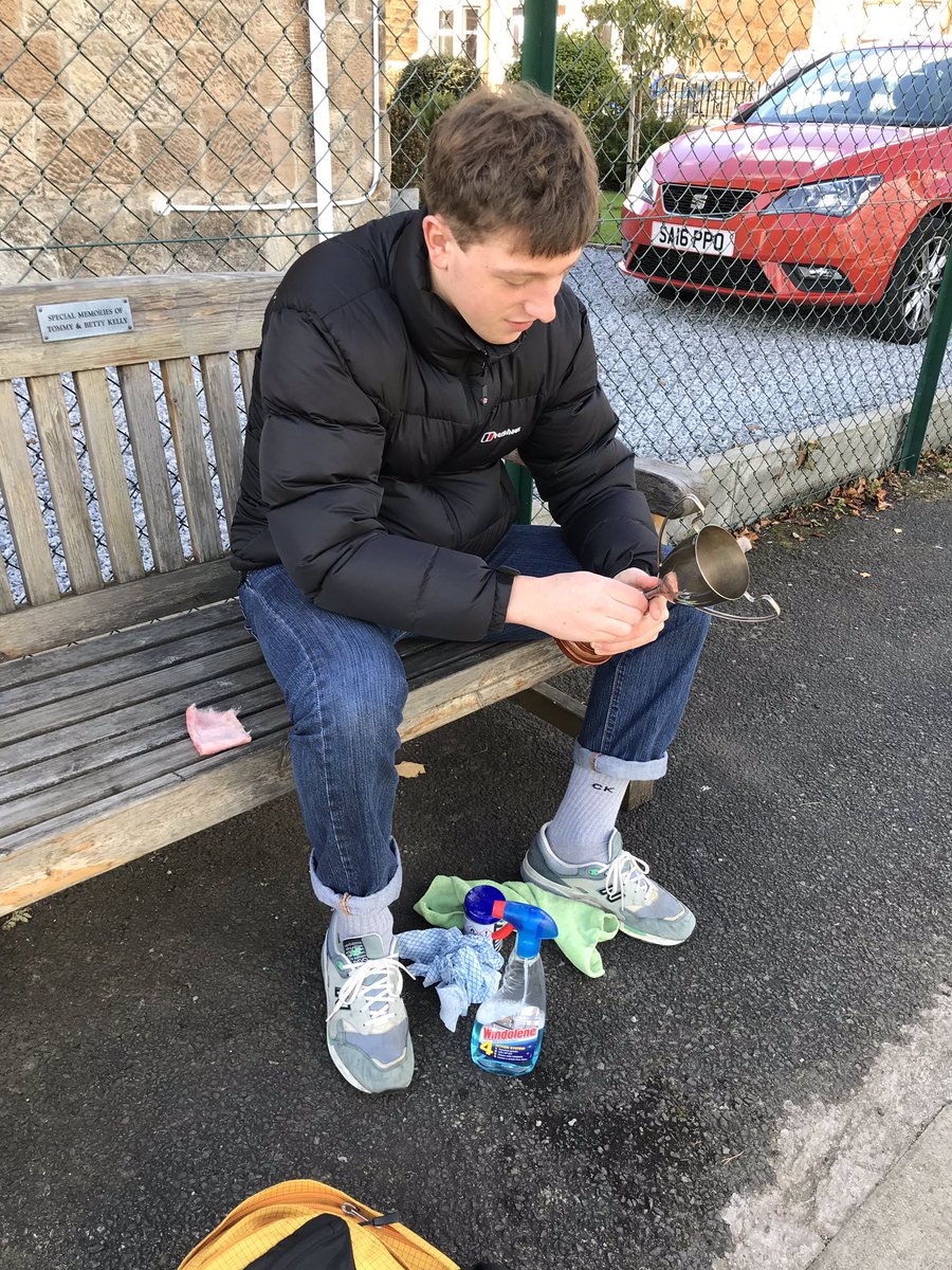 RutherglenLTC's tweet photo. This is a sight for sore eyes! It’s only taken him four years! #Windolene 😳😂🏆 #RLTCClubChamps https://t.co/MFFh5V3YwQ