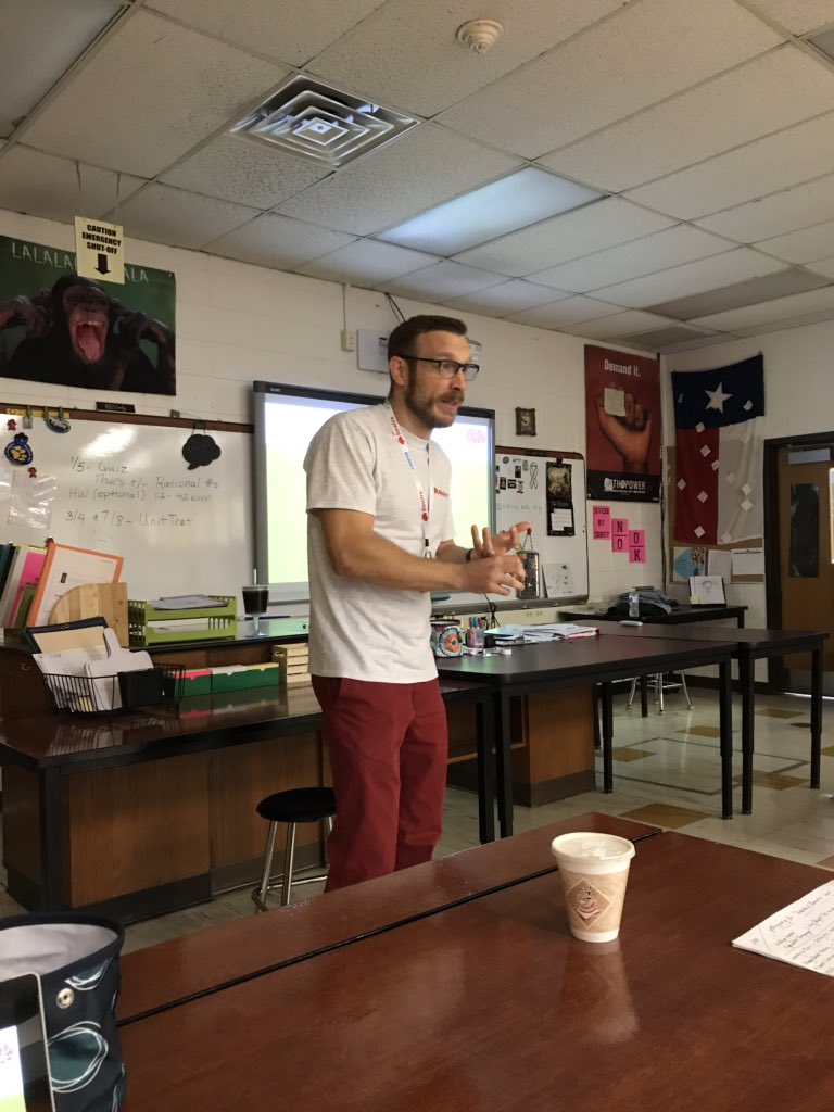 Calilypso's tweet photo. @erusso78 honoring his students through vignettes by helping us think about rigor in terms of The Whole Child at #Rewire . My #TACFam are brilliant, beautiful people. Love learning from you, Russo. https://t.co/0w0Gz2PDJp