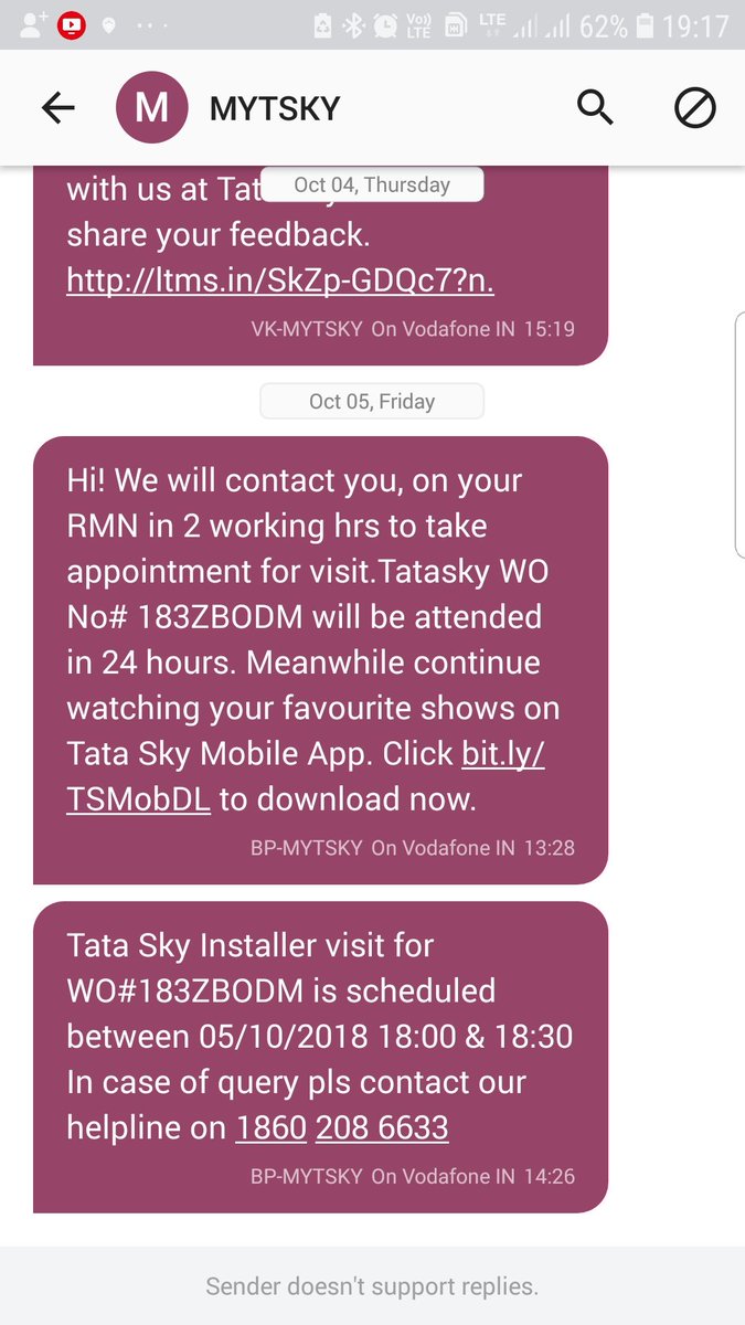 sonali10k2000's tweet photo. @TataSky  Today the technician came and said some camera got shot and needs to be replaced. He promised to call and come to which neither call came nor he himself. Kindly look into the matter. https://t.co/nKBZcskDEi