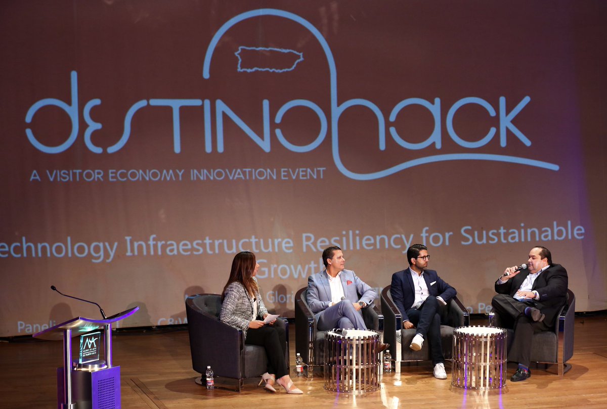 GlorimarRipoll's tweet image. En #DestinoHack de @Foundation_PR liderando el panel “Technology Infrastructure Resiliency” junto a representantes de @CBS_Business, @Evertec_Inc y @ATT. Discutimos aprendizajes de María, cómo asegurar una infraestructura sólida y estrategias de colaboración en la industria.