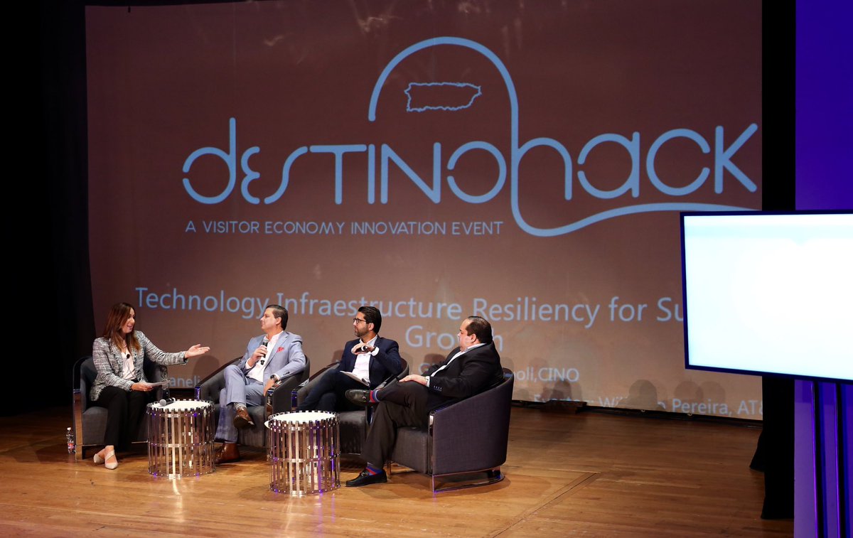 GlorimarRipoll's tweet image. En #DestinoHack de @Foundation_PR liderando el panel “Technology Infrastructure Resiliency” junto a representantes de @CBS_Business, @Evertec_Inc y @ATT. Discutimos aprendizajes de María, cómo asegurar una infraestructura sólida y estrategias de colaboración en la industria.