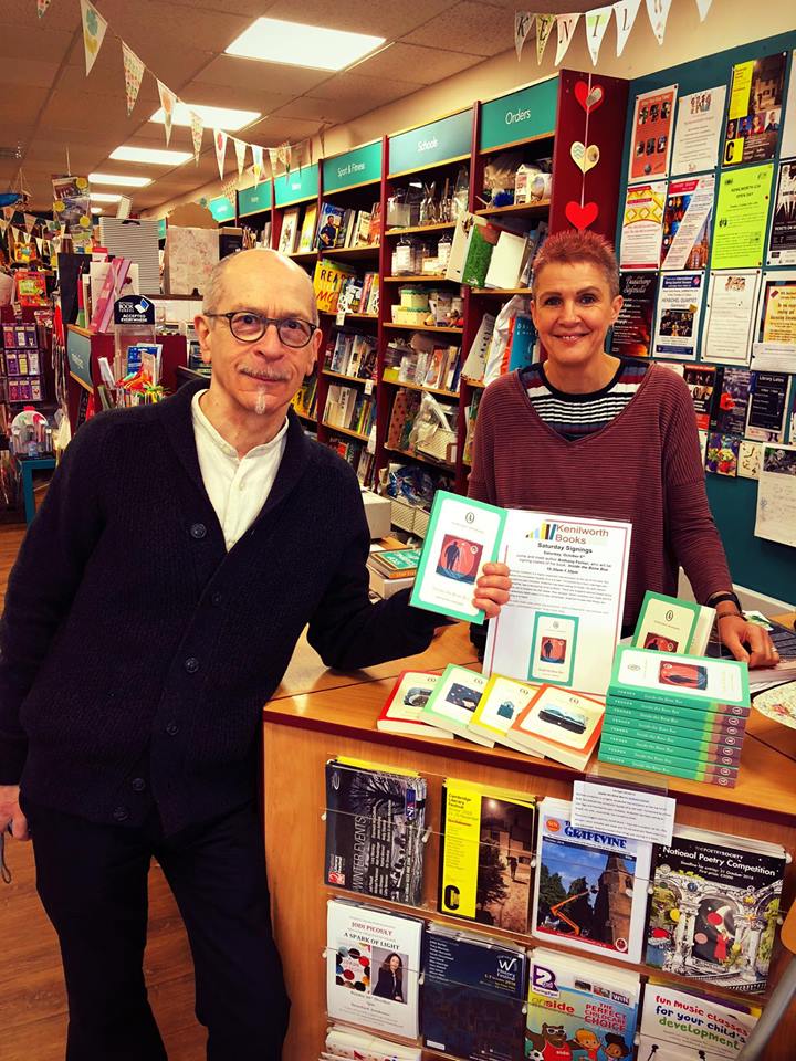 AnthonyFerner's tweet photo. Signing copies of Inside the Bone Box this morning at @KenilworthBook, a real local hub in the town. #FairlightModerns selling well! #insidebonebox @FairlightBooks @FairlightLouise https://t.co/Rd5JXQntzX