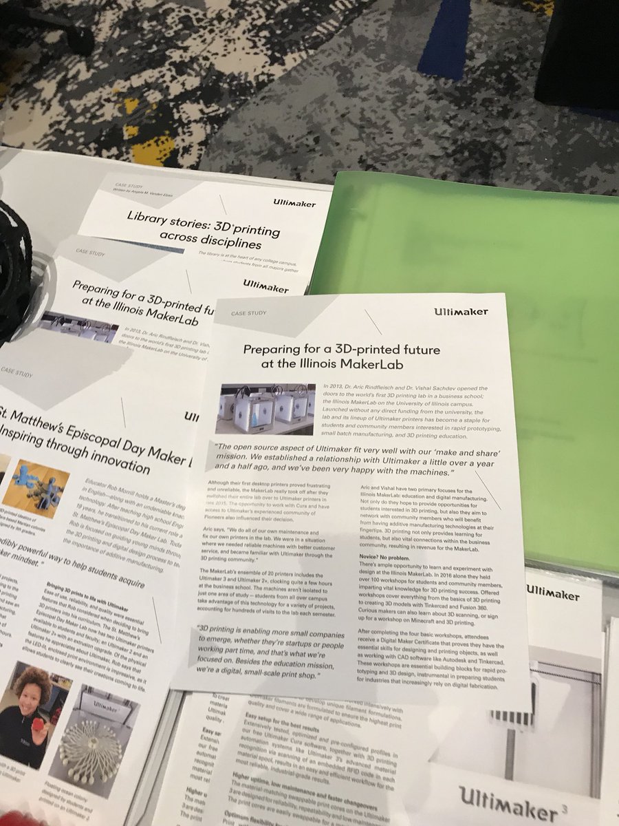 vishalsachdev's tweet image. Preparing for a #3dprinted future @UIMakerLab #construct3d