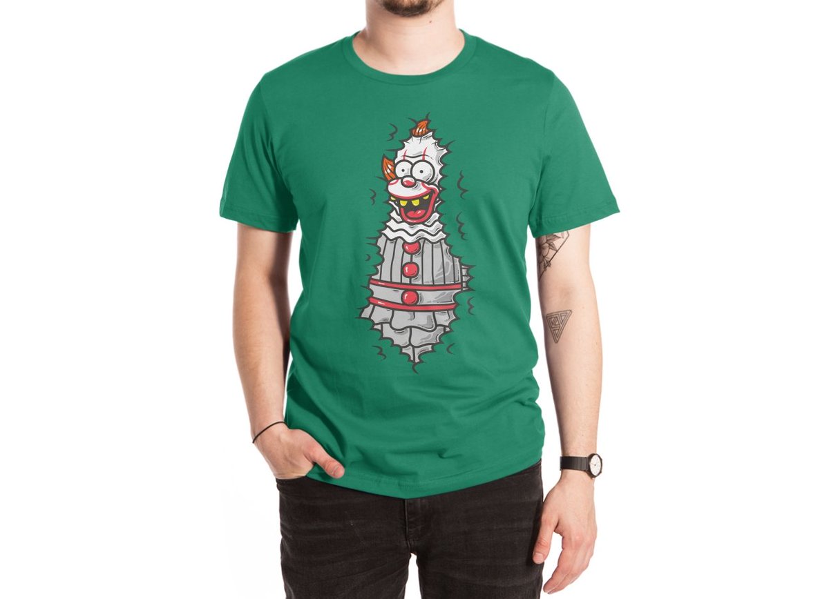 krisren28's tweet photo. Grab one.@threadless #IT #Clown #parody #spoof #mashup #Halloween #Halloween2018 #bush #green #krisren28 #threadless #tee #design #art #illustration #tshirts #hoodies #hoodie #threadlesstee https://t.co/rHbIKcuXUu