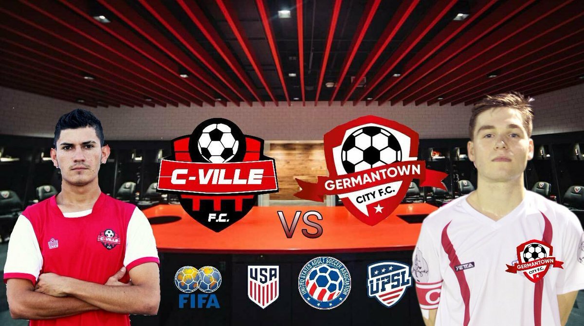 C-Ville FC (@c_villefc) on Twitter photo π¨ Match Dayπ¨
π Today Saturday October 6
π <a href="/GermantownCity/">Germantown City FC</a>
π <a href="/MonticelloHigh/">Monticello High</a>
β° 6:00 PM
π <a href="/UPSLsoccer/">UPSL</a>
#β£ #BlackandRed π΄β«
<a href="/CBS19News/">CBS19 News: Charlottesville News First</a> <a href="/CBS19Sports/">CBS19 Sports</a> @NBC29 π¨ Match Dayπ¨
π Today Saturday October 6
π <a href="/GermantownCity/">Germantown City FC</a>
π <a href="/MonticelloHigh/">Monticello High</a>
β° 6:00 PM
π <a href="/UPSLsoccer/">UPSL</a>
#β£ #BlackandRed π΄β«
<a href="/CBS19News/">CBS19 News: Charlottesville News First</a> <a href="/CBS19Sports/">CBS19 Sports</a> @NBC29